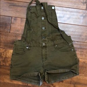 Green Garage Short Overalls